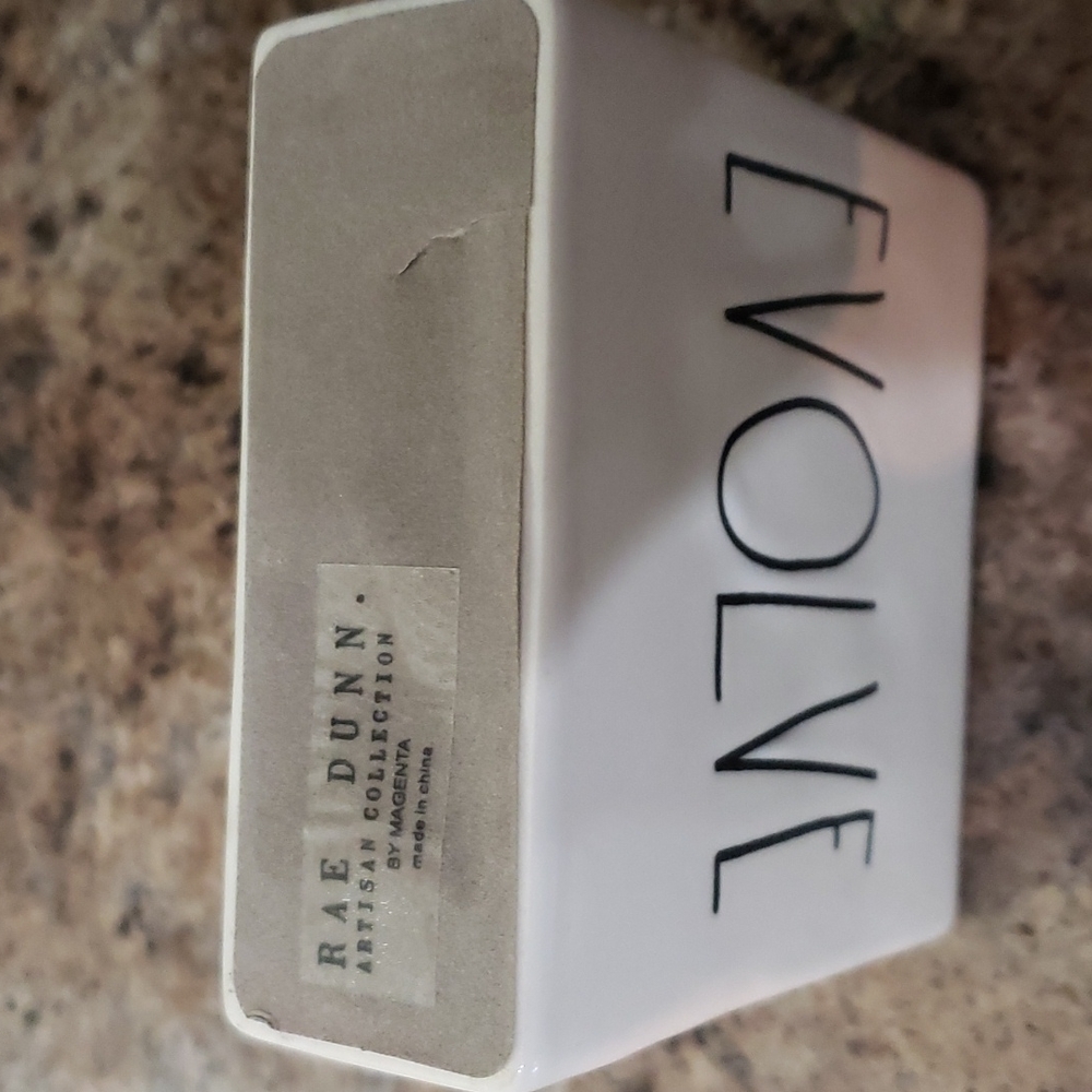 RAE DUNN CERAMIC BOX SIGN - Picture 3 of 5